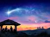 Nativity Of Jesus – Scene With The Holy Family With Comet At Sunrise